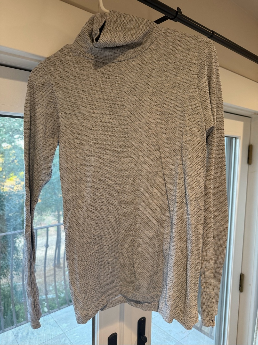 Athleta Women’s Lightweight Gray Turtleneck Sweater